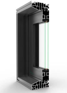 Fenêtre en aluminium fabriquée en Chine, fenêtre coulissante en aluminium à double vitrage, économie d'énergie - Product Image 3