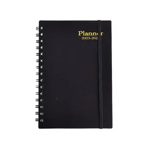 Factory Wholesale High Quality PP Cover A5 Planner Diary Notebook Journal OEM Customized Double Spiral Notebook Custom Printing