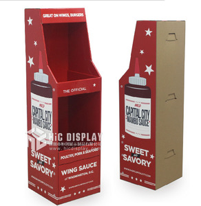 Tùy chỉnh có thể gập lại tông Rack hiển thị cho tổ chức Mũ bóng chày T-Shirts quần áo & vật nuôi cung cấp đơn vị hiển thị - Product Image 3