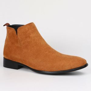Produits de dropshipping 2026, bottes Chelsea pour hommes, bottes en cuir à bout pointu - Product Image 5