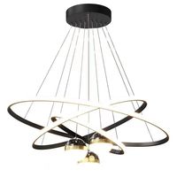 Lustre de plafond à projection ciel étoilé, cadre en fer doré, LED avec variateur d'intensité à distance, garantie de 2 ans pour salon et chambre à coucher