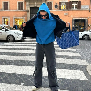 Felpa con Cappuccio da Uomo 500 GMS, Stampa 3D Personalizzata, Alta Qualità, Oversize, Pullover per Uomo - Product Image 2