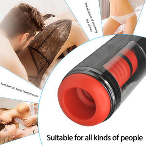Máquina de succión para hombres, dispositivo de masturbación, Red Lady, automático, inteligente, 7 frecuencias, Expansión en espiral, vibración, masaje de pene - Product Image 5