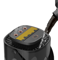 Humidificateur de bureau grande capacité 3L, diffuseur d'air à 3 vitesses, brumisateur USB avec lumière colorée pour la maison, le bureau et l'hôtel