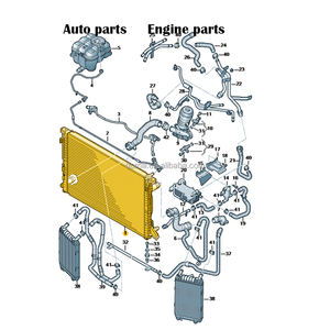 Pièces de carrosserie automobiles de haute qualité, toutes pièces de rechange pour moteur automobile allemandes, accessoires pour <span class=keywords><strong>AUDI</strong></span> VW Porsche Toyota Kia Hyund - Product Image 3