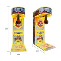 Máquina de Juegos Arcade de Puñetazos y Patadas, Popular entre los Niños, Operada con Monedas, para Parques de Diversiones, Máquina de Boxeo para Niños KB