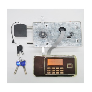 Bàn Phím Kỹ Thuật Số Chống Cháy Khóa An Toàn Với Màn Hình <span class=keywords><strong>LCD</strong></span> Lớn Tủ Điện Tử An Toàn Ngăn Kéo Thiết Lập Với Mật Khẩu Mở Khóa Cách - Product Image 1