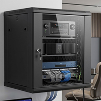 Armoire de serveur murale insonorisée WebiT 19 pouces, en acier SPCC, 600x450mm, certifiée CE ISO, charge statique 60KG