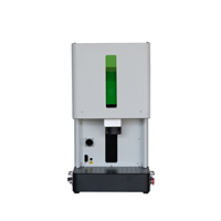 Machine de découpe laser pour bijoux en or et argent, 30W 50W 60W, à fibre optique intégrée, pour colliers personnalisés et gravure laser de bijoux en métal