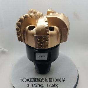Pdc <b>Drill</b> <b>Bit</b> 142mm Gold Finish For Well Drilling Core <b>Bit</b> - Product Image 5