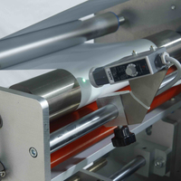 Machine d'emballage horizontale automatique de type coussin pour pain, machine d'emballage pour boulangerie, pain grillé, croissants, beignets