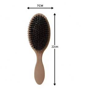 <span class=keywords><strong>Brosse</strong></span> à cheveux <span class=keywords><strong>en</strong></span> nylon naturel écologique à poils <span class=keywords><strong>de</strong></span> <span class=keywords><strong>sanglier</strong></span>, logo personnalisé, best-seller, <span class=keywords><strong>brosse</strong></span> pour le cuir chevelier, utilisation à domicile, salon <span class=keywords><strong>de</strong></span> coiffure, barbier - Product Image 2