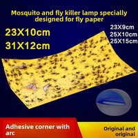 Piège à mouches adhésif puissant – Papier collant commercial pour salons de thé – Matériau écologique – Soutien et soin des plantes