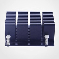Module de dissipateur thermique, ailettes de refroidissement, radiateur, carte de refroidissement, amplificateur, transistor, dispositifs semi-conducteurs, tonalité personnalisée, série 6000, pliage