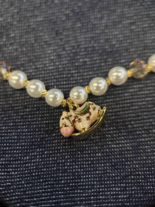 <span class=keywords><strong>Collar</strong></span> para Mascotas con Colgante de Animal en Cobre Chapado en Oro K, Ajustable, Elegante y Moderno - Product Image 3