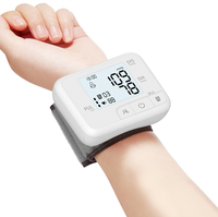Tensiomètre automatique portable, sphygmomanomètre intelligent, moniteur de tension artérielle électronique, moniteur de tension artérielle numérique au poignet