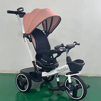 Tricycle multifonctionnel et pliable pour tout-petits, tricycle à 3 roues pour enfants, tricycle pour bébés