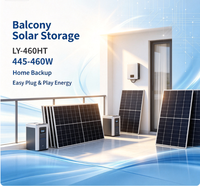 Panneau solaire monocristallin en silicium 445-460W 18V, étanche IP65, montage sur toit, utilisation domestique, service d'installation gratuit LY-460-HT