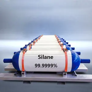 Pasokan pabrik Gas Silane kemurnian tinggi Gas SiH4 untuk dijual