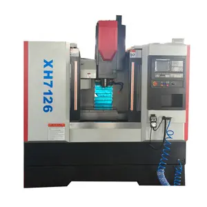 Xk7126 معدات طحن عملية التصنيع باستخدام الحاسب الآلي آلة مطحنة مركز بالقطع العمودي