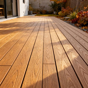 <span class=keywords><strong>Terrasse</strong></span> en composite <span class=keywords><strong>bois</strong></span>-plastique (WPC) de haute qualité, aspect teck 3D, pour piscine, jardin et <span class=keywords><strong>terrasse</strong></span>. - Product Image 3