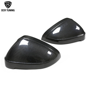 Carcasa de Espejo Retrovisor de Fibra de Carbono Seca <span class=keywords><strong>A4</strong></span>, Reemplazo de la Carcasa Original para Audi A5/S5 RS5 <span class=keywords><strong>A4</strong></span>/S4 RS4 B9 2016+, Carcasa para Espejo Retrovisor Lateral 2016-2024 - Product Image 5