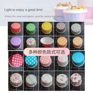 แม่พิมพ์เค้กมัฟฟินแบบใช้แล้วทิ้งเกรด<span class=keywords><strong>อาหาร</strong></span>ใช้อบเค้กแบบฟิล์มม้วนติดผนังแบบแผ่นเดียวขายส่งพร้อมพิมพ์ปั๊ม - Product Image 3