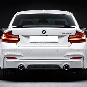 Pour <span class=keywords><strong>Bmw</strong></span> F22 F87 Coupé <span class=keywords><strong>218i</strong></span> 220i 225i 228i 230i <span class=keywords><strong>M</strong></span> 235i <span class=keywords><strong>M</strong></span> 240i M2 2014-2021 Voiture Coffre Arrière Toit Lip Cap Spoiler Arrière Spoiler Aile - Product Image 2