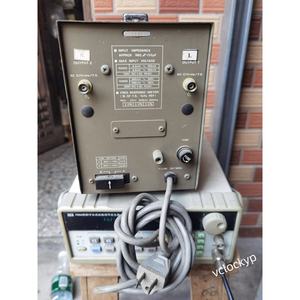 Voltímetro de CA de Banda Ancha de Doble Entrada Kikusui AVM23 Usado - Product Image 2