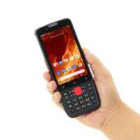 RT-T40 Terminal de Datos Móvil Resistente con Pantalla Táctil Android 13, Teclado Completo, PDA para Logística de Almacén, Escáner de Código de Barras 2D