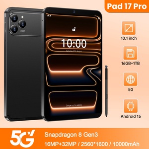 <span class=keywords><strong>Tablet</strong></span> Global Pad 17 Pro Max 5G com Estrutura Metálica Integrada, 16GB+1TB, Tela de 10.1 Polegadas, <span class=keywords><strong>Android</strong></span> 15, Bateria de 10000mAh, Câmera de 32MP, Dual <span class=keywords><strong>SIM</strong></span> com Caneta - Product Image 1