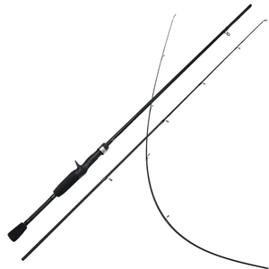 FTK-Canne à pêche en fibre de verre et de carbone, canne à pêche ultra légère, 1.8m/2,1m, 2 sections - Product Image 4