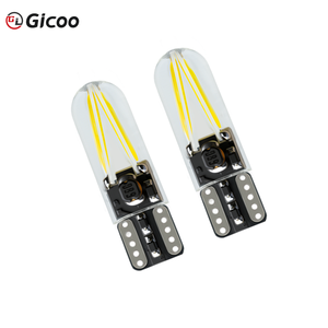 Ampoule LED Gicoo T10 double face 1,5W 12-24V super lumineuse blanc chaud blanc bleu rouge vert jaune rose bleu glace pour signalisation automobile - Product Image 5