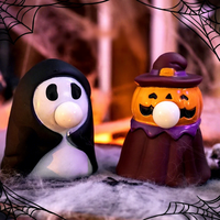 Jouet anti-stress en forme de citrouille, fantôme ou Frankenstein pour Halloween, idéal pour la décoration et les cadeaux de fête, vente en gros
