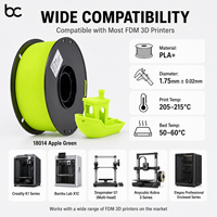 Filamen PLA+ Nylon Becreative, Diameter 1.75mm, Ketahanan yang Ditingkatkan, Permukaan Halus untuk Printer 3D FDM/Pena 3D