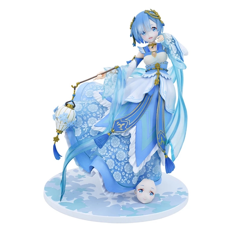 Anime Rem And Ram Demon Costume Figure Set - 17cm PVC Collectible Statue, Desktop Decoration Gift