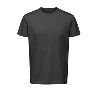 T-shirts décontractés en coton et Spandex pour hommes, t-shirts blancs, coupe classique, Logo personnalisé - Product Image 4