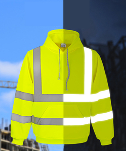 Abbigliamento da <span class=keywords><strong>Lavoro</strong></span> Riflettente Personalizzabile 100% Poliestere Foderato in Pile <span class=keywords><strong>per</strong></span> Autunno e Inverno - Product Image 4