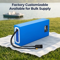 Batterie au lithium-ion puissante 12V 24V 36V 48V 60V 70V, système intégré de batteries au lithium-ion