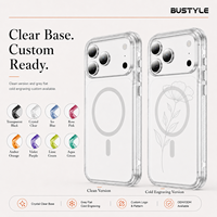 Nouvelle coque de téléphone portable transparente antichoc en PC et TPU, protection intégrale personnalisée pour iPhone 18, compatible iPhone 17 16 Pro Max