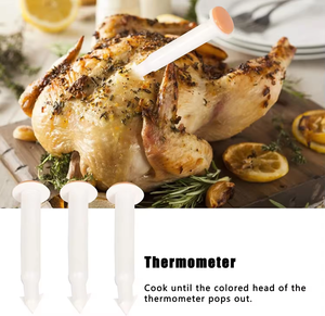 เทอร์โมมิเตอร์วัดอุณหภูมิสัตว์ปีกและตัวตั้งเวลาสำหรับไก่ ไก่งวง สเต็ก และมันฝรั่ง - ดิจิตอล 85/185 ใช้แบตเตอรี่ AAA - Product Image 3