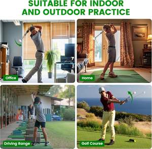Ditarik Golf ayunan pelatih irama klik suara Warm-up pelatih untuk kekuatan & Tempo pelatihan Golf latihan bantuan - Product Image 6