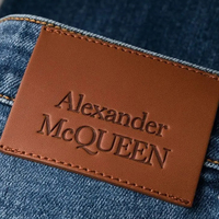 Étiquettes en cuir personnalisées de haute qualité de l'usine Guangzhou Lefeng, logo en relief, étiquettes en cuir véritable, patchs pour jeans
