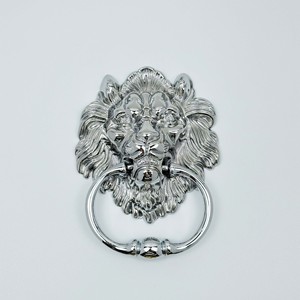 Poignée de porte d'armoire en alliage de zinc plaqué or, style luxe léger, motif tête de lion Chao Guanxing - Product Image 3