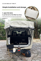 Portable étanche voyage SUV camion MPV arrière tente voiture coffre Extension voiture hayon tente pour randonnée Camping pique-nique auto-conduite