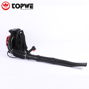 Soplador de hojas a gasolina de mochila de 2 tiempos de alta potencia con ajuste para limpieza de jardín y césped - Product Image 4