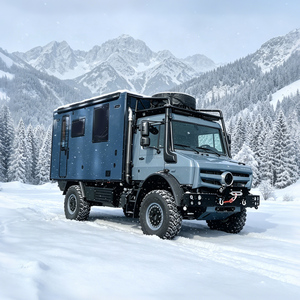 Carcasa de fibra de vidrio para camioneta 4x4 todoterreno, para expediciones, compatible con <span class=keywords><strong>Mercedes</strong></span> Unimog - Product Image 1