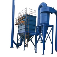 Neuer Zentraler Staubabscheider Filter Dreiphasig Kohlenstoffstahl für Lokale Staubentfernung Bergbau Baustoffindustrie Möbel
