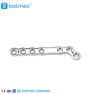 ราคาโรงงาน TOOLMED แผ่นล็อคกระดูกแบบ L สำหรับศัลยกรรมกระดูกสัตว์ สแตนเลสเกรด III พร้อม CE - Product Image 1