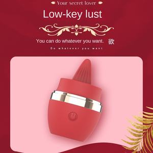 Cosméticos Masturbador Feminino Marido Esposa Flirt Adulto Sexo Vibração Massagem Stick Língua Lambendo para Ovo Atacado Vibradores - Product Image 3